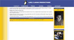 Desktop Screenshot of like2laugh.com