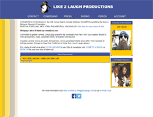 Tablet Screenshot of like2laugh.com